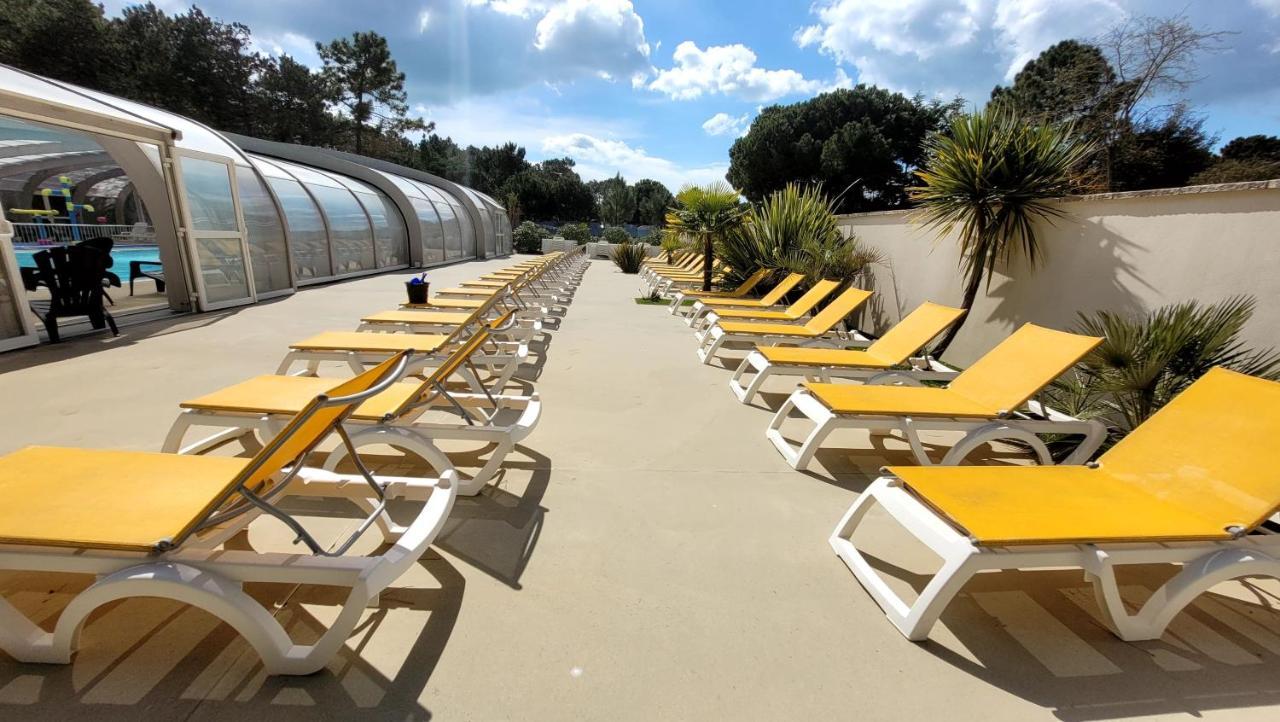 Belles Vacances En Bord De Mer Dans Camping 4 Etoiles Vila Saint-Jean-de-Monts Exterior foto